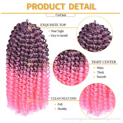 crochet hair wholesale curl butterfly locs afro wig bands kinky twist braided deep wave crochet crochet braid hair extensions